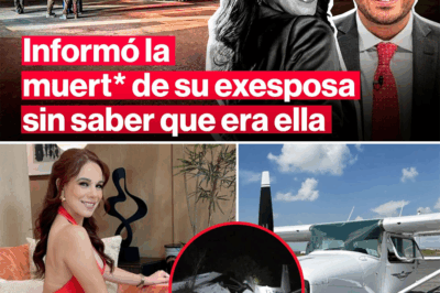 Débora Estrella muere en avioneta y su exesposo dio la noticia sin saberlo
