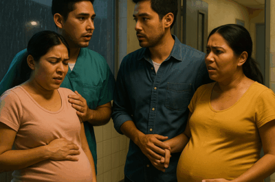 El parto bajo la tormenta que unió dos destinos con un secreto inquietante