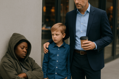 “Papá, ¿por qué duerme aquí?” — La respuesta del millonario sorprendió a todos