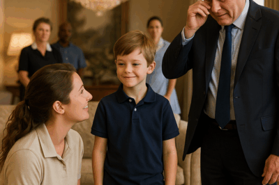 El hijo del millonario quedó marcado… hasta que la empleada actuó