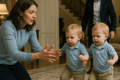 Los gemelos del millonario no podían caminar… hasta el secreto de la niñera