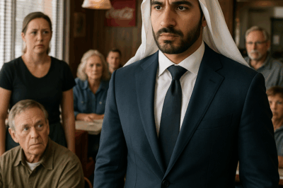 “Un multimillonario árabe humilló a un comensal… pero el restaurante entero se volvió contra él”