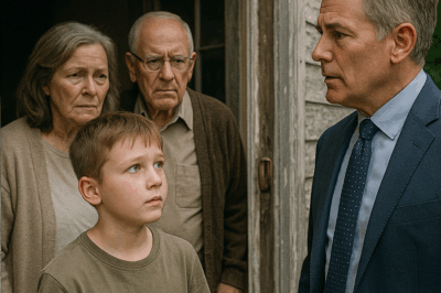 Un niño pobre entregó su comida a una pareja de ancianos… al día siguiente un millonario apareció en su puerta