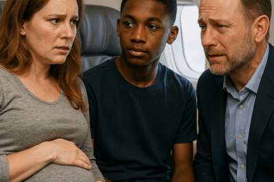 Adolescente negro salvó a la esposa embarazada del millonario en vuelo