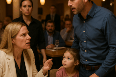 “¡BASTA!”, DIJO EL PADRE SOLTERO CUANDO NADIE SE ATREVÍA A RESPONDER A LA BILLONARIA DÉSPOTA… LO QUE PASÓ DEJÓ A TODOS EN SHOCK