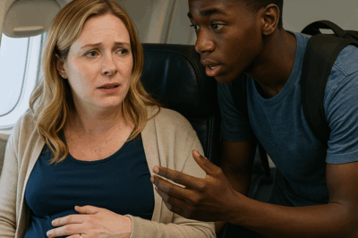 Adolescente negro salvó a la esposa embarazada del millonario en vuelo