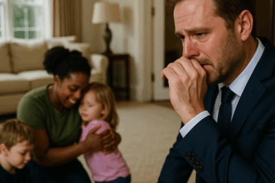 Millonario regresa a casa antes de tiempo… y lo que vio lo hizo llorar sin control