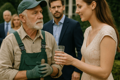 EL MILLONARIO SE DISFRAZÓ DE JARDINERO PARA PONER A PRUEBA A LA NOVIA DE SU HIJO… LO QUE DESCUBRIÓ LO DEJÓ EN SHOCK