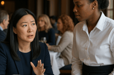 Nadie entendía a la multimillonaria… hasta que la camarera habló japonés