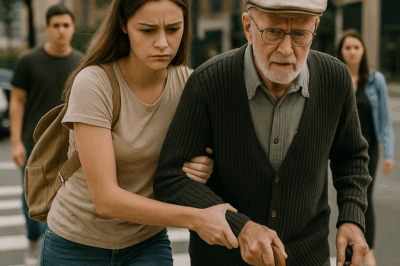 La chica pobre ayudó a un anciano… sin saber que cambiaría su destino