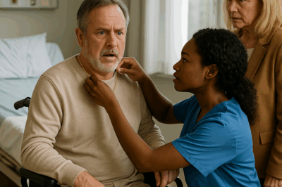 “El millonario se burló del collar… hasta que sus piernas temblaron”