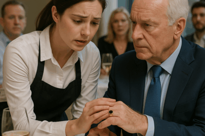 UNA CAMARERA LE DIJO AL BILLONARIO: “MI MADRE TIENE UN ANILLO IGUAL AL SUYO”… Y LO QUE OCURRIÓ DESPUÉS DEJÓ A TODOS MUDOS