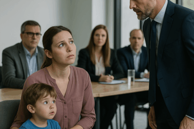 “Rechazaron a madre soltera por llevar a su hijo… hasta que apareció el CEO millonario”