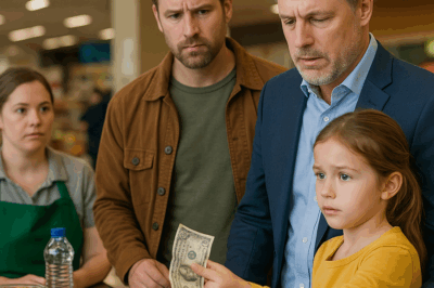 La tarjeta del CEO millonario fue rechazada… y lo que hizo la hija de un padre soltero dejó a todos en shock