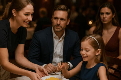 La cita a ciegas del CEO padre soltero cambió cuando la mesera dio de comer a su hija