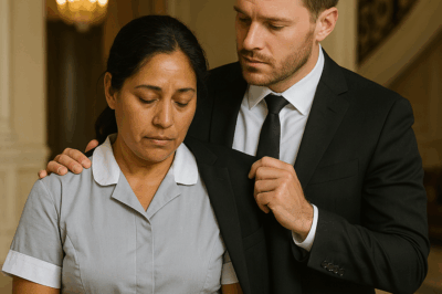 “Humilló a la criada frente a todos, pero lo que hizo su hijo millonario sorprendió a la mansión entera”