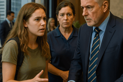 Millonario iba a firmar un contrato fatal… hasta que la hija de la limpiadora lo detuvo