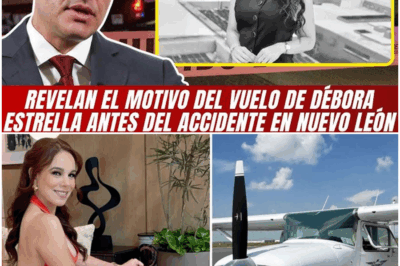 ¡Impactante! Lo que motivó el vuelo de Débora Estrella salió a la luz