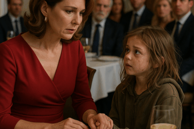 “¿PUEDO COMER CONTIGO, MAMÁ?”, LE SUSURRÓ UNA NIÑA MENDIGA A UNA MILLONARIA EN UN RESTAURANTE DE LUJO… Y LO QUE ELLA HIZO DEJÓ A TODOS EN SILENCIO