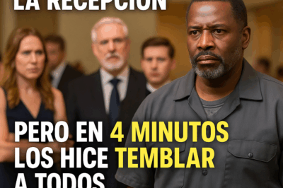 “Me humillaron en la recepción… pero en 4 minutos los hice temblar”