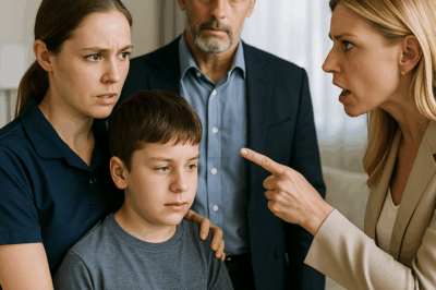 “Niñera defendió al hijo autista del millonario… y él tomó una decisión”