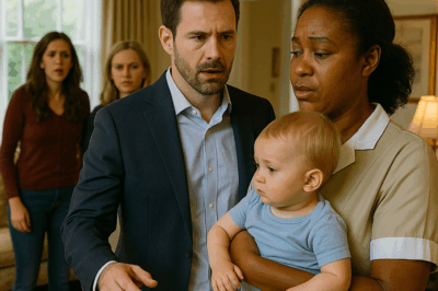 Millonario sorprende a su criada con su hijo y reacción asombra a todos