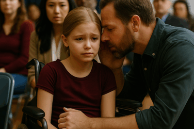 La hija paralizada del CEO perdió la esperanza… hasta que un padre soltero susurró lo imposible