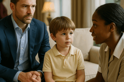 “Quien logre hacer hablar a mi hijo se casará conmigo”, dijo el millonario… y la empleada dejó a todos boquiabiertos