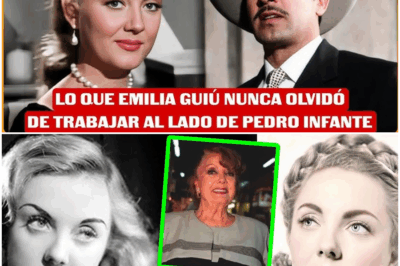 Emilia Guiú revela lo que NUNCA pudo olvidar al trabajar con Pedro Infante