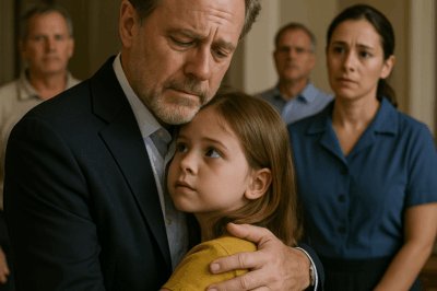 “‘Sé mi papá’, le susurró la hija de la limpiadora al millonario—Lo que él hizo frente a todos cambió su vida, la de la niña y el destino de toda la mansión”