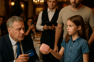 La tarjeta del CEO millonario fue rechazada—una niña hizo lo impensable