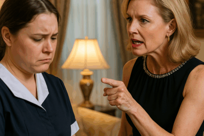 “La esposa del millonario humillaba a todos… hasta que la empleada habló”