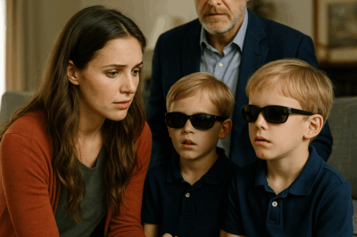 Nadie creía en ella… hasta que los gemelos ciegos vieron lo imposible