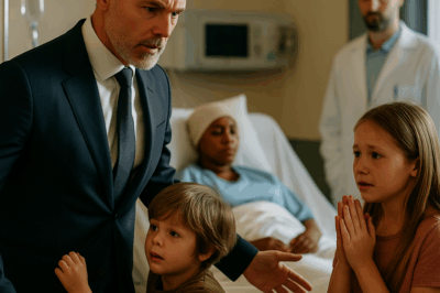 “¡Ayuda a mamá, está enferma!”… el millonario quedó impactado al descubrir quién era