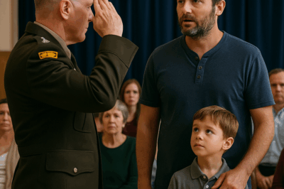 Se burlaron del padre soltero… hasta que un general lo saludó