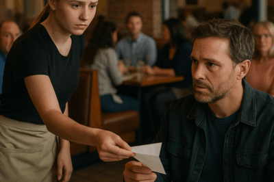 UN MILLONARIO ENCUBIERTO PIDIÓ UN SIMPLE BISTEC EN UN RESTAURANTE… PERO LA NOTA QUE LE ENTREGÓ LA CAMARERA CAMBIÓ SU VIDA PARA SIEMPRE