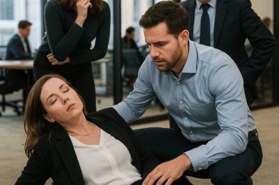 “La CEO colapsó en la oficina… y lo que hallaron en su bolso dejó a todos helados”