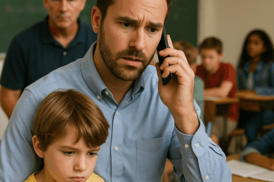 Un niño confesó en clase: “Profesor, mi papá lo hizo otra vez”… y lo que hizo el maestro dejó a todos sin aliento