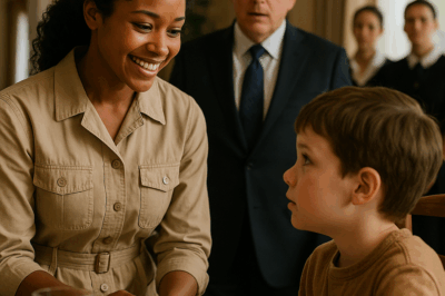 El hijo del millonario no comía… hasta que una criada habló