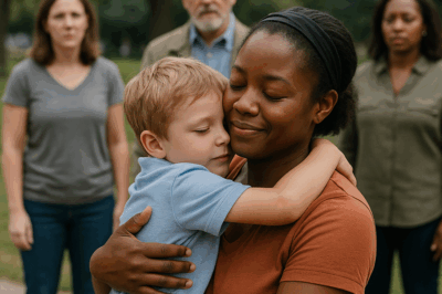 El niño gritó “mamá” a su niñera… y un secreto explotó