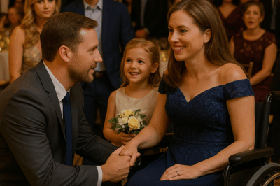 “CEO en silla de ruedas ignorada en la boda… hasta que un padre soltero cambió todo”