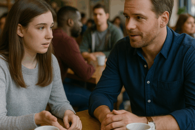 Le cedió asiento en un café… y no sabía que era un padre soltero millonario