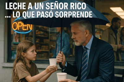 Niña pobre pidió un vaso de leche… lo que ocurrió con el millonario sorprendió