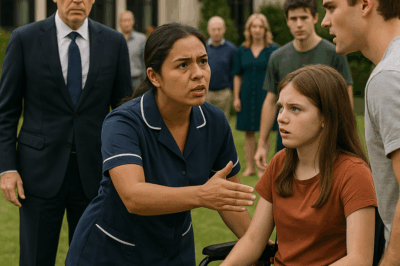 “Millonario sorprende a empleada defendiendo a niña en silla de ruedas”