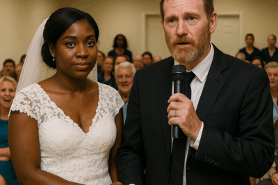 «La niñera negra se casó con un indigente… los invitados se burlaban, hasta que él tomó el micrófono y reveló un secreto que heló a todos»
