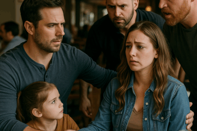 “Papá, ¿podemos ayudarla?” — Un padre soltero se enfrentó a dos atacantes en un restaurante y lo que ocurrió al día siguiente dejó a todos en shock