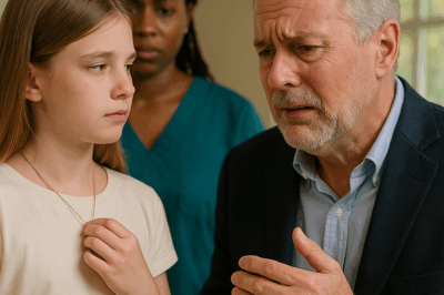 “¿De dónde sacaste eso?” El millonario lloró al ver el collar de la niña