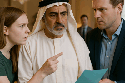 La hija de la sirvienta gritó “¡Es falso!” y salvó al jeque millonario