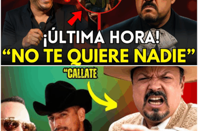 Pepe Aguilar abucheado en pleno concierto y Espinoza Paz lo destroza en vivo