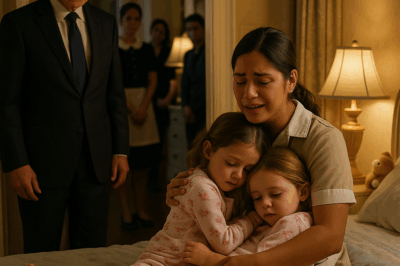 “Las gemelas del millonario no dormían… hasta que la sirvienta hizo lo impensado”